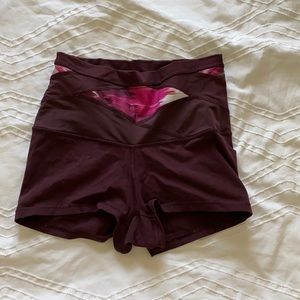 high waisted reversible booty shorts